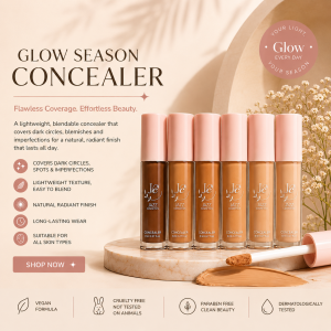 Glow Season Concealer | Full Coverage Concealer for Dark Circles & Imperfections